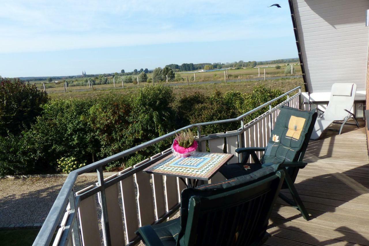 Ferienwohnung Rheinblick Bislich Wesel  Bagian luar foto